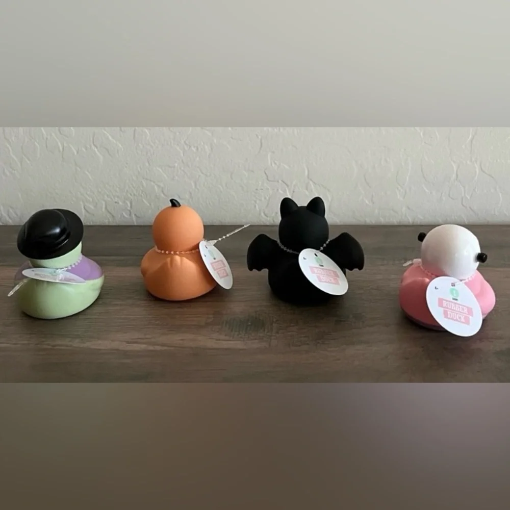 Target Bullseye Playground Halloween Rubber Ducks Witch Pumpkin Bat Frankenstein